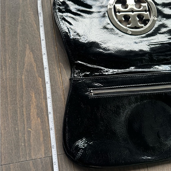 Black Patent Leather Tory Burch Clutch - Picture 13 of 13